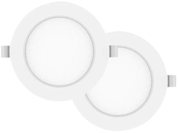 2x Lampka Panel Plafon Sufitowy LED 6W Oprawka SLIM na Sufit Podwieszany