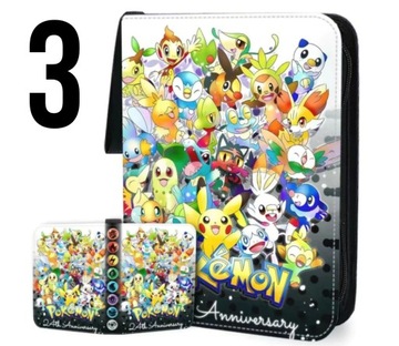 БОЛЬШОЙ АЛЬБОМ НА 400 КАРТ ПОКЕМОНОВ Папка + 30 КАРТ В ПОДАРОК