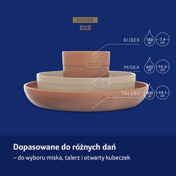 НАБОР ПОСУДЫ LOVI С КРУЖКОЙ-ГРАНОЛОЙ 21/532_BEI