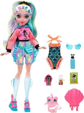 MONSTER HI LAGOONA BLUE DOLL + аксессуары HHK55