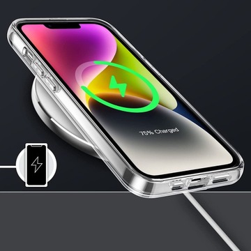 ПРОЗРАЧНЫЙ ОСТРОВНОЙ ЧЕХОЛ + СТЕКЛО для IPHONE 14 2MM