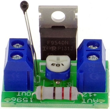 Regulator obrotów wentylatora, DIY, AVT1596