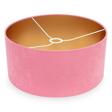 СОВРЕМЕННЫЙ ЗОЛОТОЙ ВЕЛЮРОВЫЙ абажур 40 см