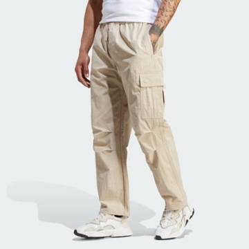 Spodnie bojówki z kieszeniami przewiewne adidas S