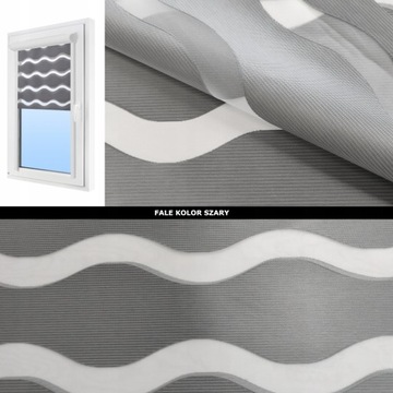 РОЛЛЕТЫ ДЕНЬ НОЧЬ НА ОКНО в кассете WAVES VEGAS DEKRO Белого цвета