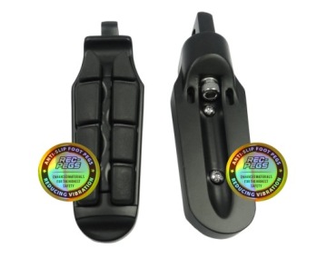 Подставки для ног gmole кронштейны 32 мм 25,4 мм + резина chopper черный матовый