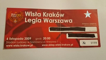 WISŁA KRAKÓW - LEGIA WARSZAWA 06-11-2009