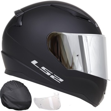 KASK MOTOCYKLOWY LS2 FF353 RAPID II CZARNY MAT SYSTEM PINLOCK + WIZJER