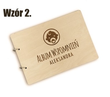 ALBUM NA CHRZEST ROCZEK PAMIĄTKA METRYCZKA GRAWER