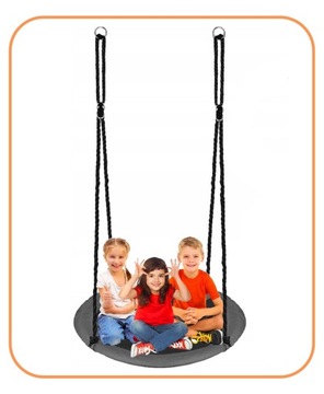 Стеро -гнездовый сад свинг для детей высотой 110 см. Стронный 150 кг xxl