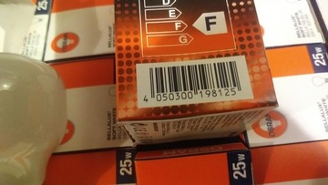 Традиционная лампа OSRAM 25W 25W E27, БЕЛАЯ МАТОВАЯ