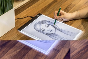 ГРАФИЧЕСКИЙ ПЛАНШЕТ XL СО СВЕТОДИОДНОЙ СВЕТОДИОДНОЙ ПЛАНШЕТОЙ — РОЖДЕСТВЕНСКИЙ ПОДАРОК ​​— ДОСКА ДЛЯ ЧЕРТЕЖЕНИЯ С ПОДСВЕТКОЙ