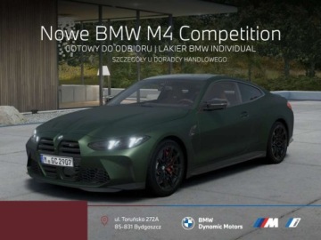 BMW Seria 4 G22-23-26 M4 Coupe Facelifting 3.0 M4 530KM 2026 BMW M4 Competition M xDrive 530KM - Lakier BMW Individual - Gotowy do Odbi