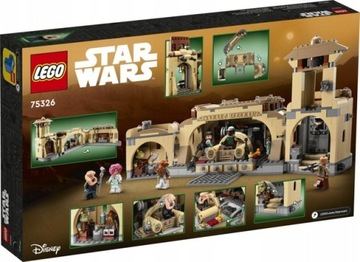 LEGO STAR WARS SALA TRONOWA BOBY FETTA 75326