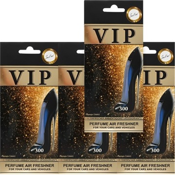 ZESTAW 4 ZAWIESZEK DO SAMOCHODU VIP GOOD GIRL