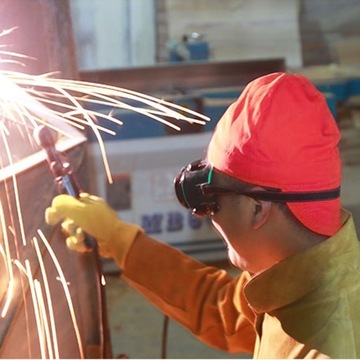 lusz z materiału Cap ochrona głowy Cap do spawania