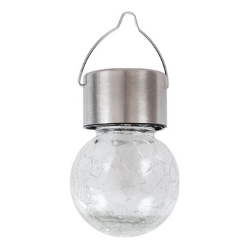 6x lampka solarna ogrodowa led wisząca żarówka