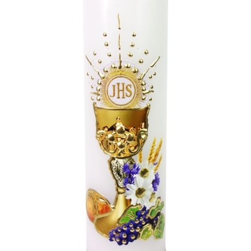 ЕВХАРИСТИЧЕСКАЯ АЛТАРНАЯ СВЕЧА - 30/7 см