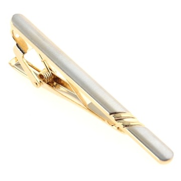 WANDALLIA Spinka do Krawata SP-KR-224 Klasyczna Złota dł.5.9cm