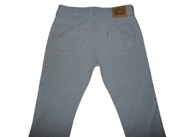 Spodnie dżinsy LEVIS 514 W34/L30=45/101cm jeansy