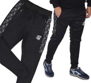 SPODNIE DRESOWE JOGGERY CIEPŁE DRESY DR561_M