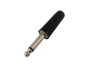 Wtyk Jack czarny 6,5mm mono telekomunikacja