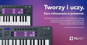 Novation FLkey 37 КЛАВИАТУРА + FL STUDIO