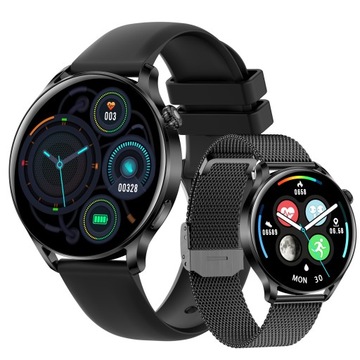 SMARTWATCH ZEGAREK ROZMOWY PULS 2 PASKI DAMSKI PL