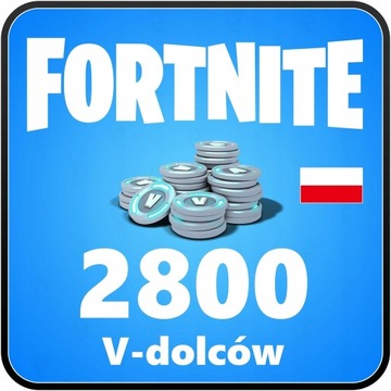 2800 V-DOLCE NA TWOJE KONTO! | V-BUCKS | FORTNITE