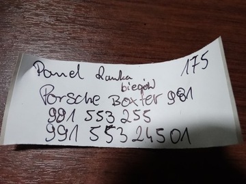 PANEL RÁMEČEK ŘAZENÍ PORSCHE BOXTER 981 1