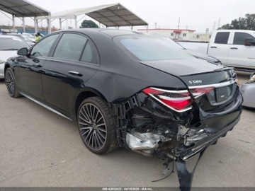 Mercedes Klasa S W223/V223 2024 Mercedes-Benz Klasa S 580 4Matic 2024 4.0l 4.0 Benzyna 496KM, zdjęcie 3