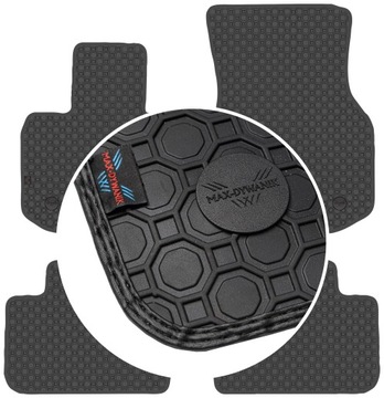 BMW X3 G01 2017- Wycieraczki CZARNE
