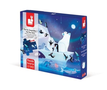 JANOD Puzzle z niespodzianką 20 elementów Pod gwiazdami
