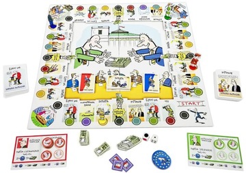 Настольная игра «Политическая карьера MDR»