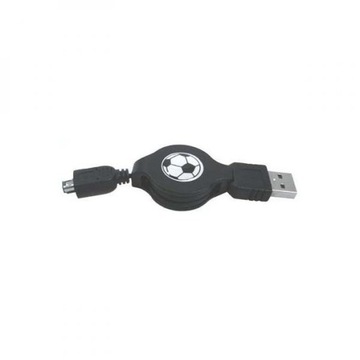 USB kabel (1.1), USB A samec - 4-pin M, 0.7m, nawi