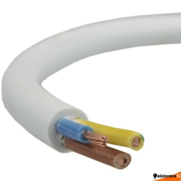 Przewód OWY 3x2,5 linka 500V 50mb