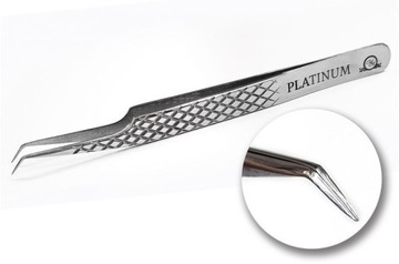 Pęseta do przedłużania rzęs ET45 Diamond PLATINUM