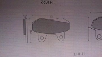 ТОРМОЗА Honda H1022 или 220 471
