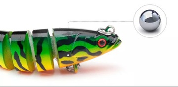 Воблер PIKE ZANDER Broken SINKING F146 GREEN