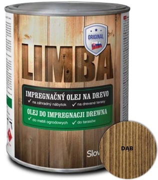 Olej do impregnacji drewna - LIMBA - DĄB; 2,5 L