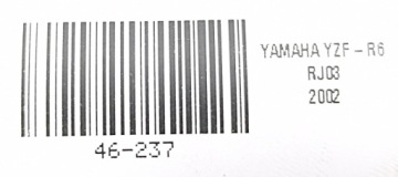 YAMAHA YZF-R6 RJ03 99-02 ЛЕВЫЙ РУЛЬ