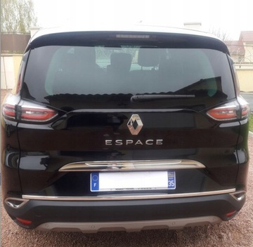 RENAULT ESPACE V 2015- LIŠTA CHRÓM VÍKO KUFRU TUNING