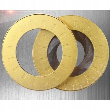 Алюминиевый круглый шаблон геометрического рисунка