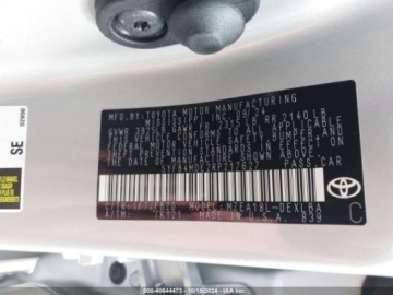 Toyota 2024 Toyota Inny 2024 Toyota Corolla LE CVT (Natl) 2.0 Benzyna 169KM, zdjęcie 8