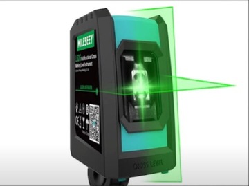 POZIOMNICA LASEROWA KRZYŻOWA ELEKTRONICZNA PRO