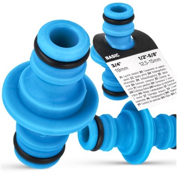 Двухкомпонентный соединитель Шланговое соединение Ниппель для быстроразъемных соединений Cellfast 1/2