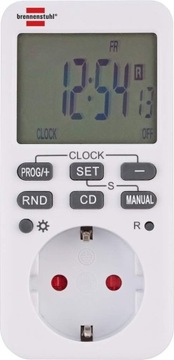 BRENNENSTUHL COMFORT-LINE CYFROWY TYGODNIOWY PROGRAMATOR CZASOWY