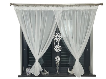 FIRANA GOTOWA AŻUR GIRLANDA GLAMOUR 400x145 ZAWIESZKA KWIATEK NR 2 HIT