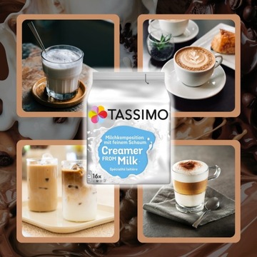 Молочные капсулы для эспрессо-машины Tassimo Creamer From Milk MILK FOAM 16 шт.