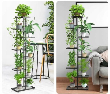 Металлическая цветочная площадь 8-этажного многоэтажного киоска для горшков растений цветы 8p
